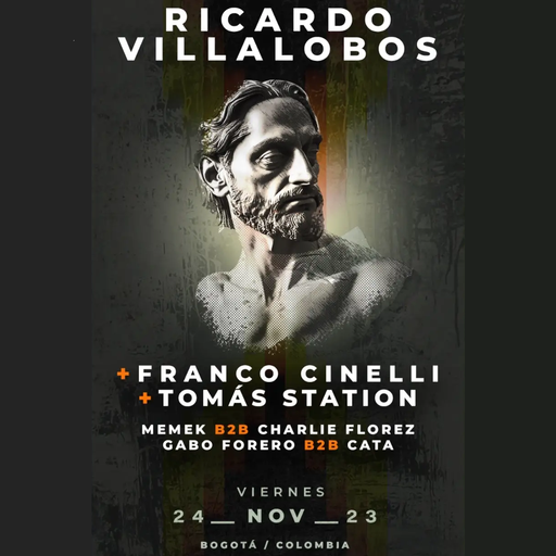 Ricardo Villalobos B2B Franco Cinelli at Lourdes Music Hall (Bogotá - Colombia) - 24 November 2023