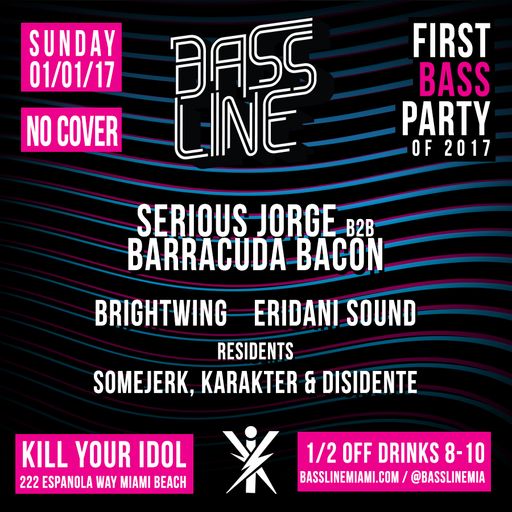 Opening set at BassLine First Bass Party of 2017 (Sorry about the airhorns at the end)