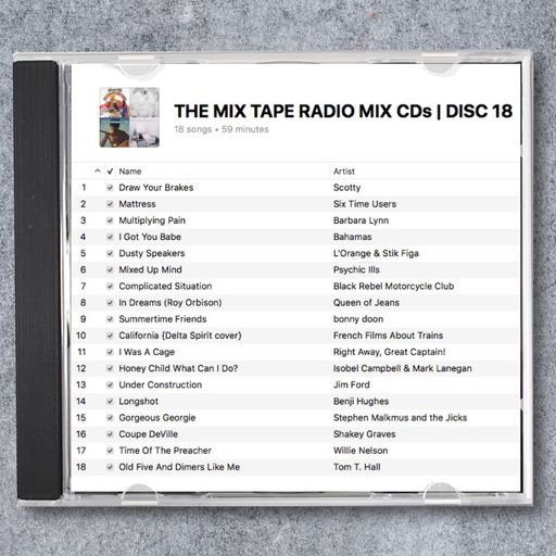 THE MIX TAPE RADIO MIX CDs | DISC 18
