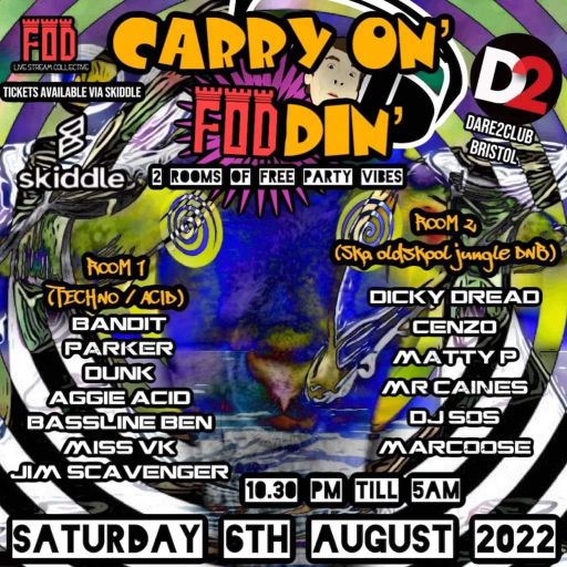 CARRY ON FODDIN PROMO TECHNO- DJ PARKER
