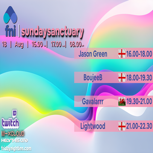 fni presents : sundaysanctuary ( 18th August 2024 )