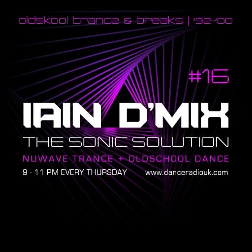 Iain D'Mix - The Sonic Solution - Dance UK - 17-10-2024