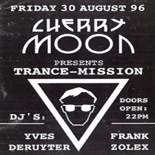 Frank Struyf at "Trancemission" @ Cherry Moon (Lokeren - Belgium) - 30 August 1996