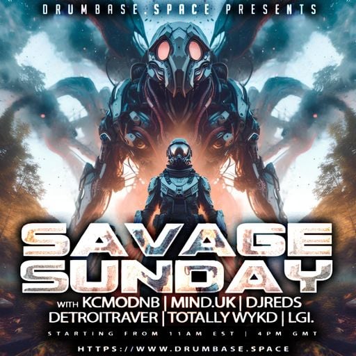 Mind (UK) - Drumbase.space - LIVE Savage Sunday - Space Dragon