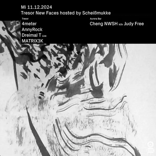 AnnyRock at "New Faces X Scheißmukke" @ Tresor (Berlin-Germany) - 11 December 2024