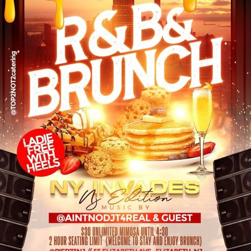 @DJT4REAL FULL SET @ R&B BRUNCH SUNDAYS INSIDE OF PIER 73 ELIZABETH NJ (4/13/25) III