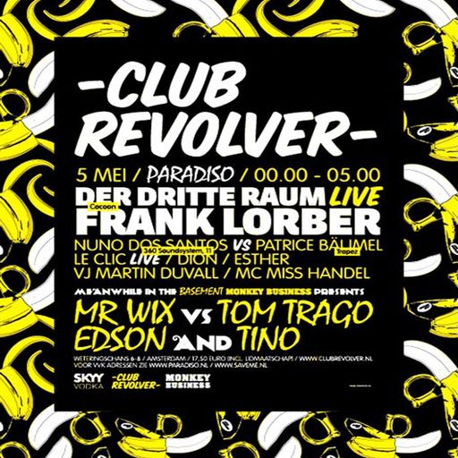 Frank Lorber at "Club Revolver" @ Paradiso (Amsterdam-NL) - 5 May 2007