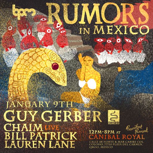 BILL PATRICK - RUMORS SHOWCASE @ CANIBAL ROYAL, THE BPM FESTIVAL 2015 - 9 ENE 2015