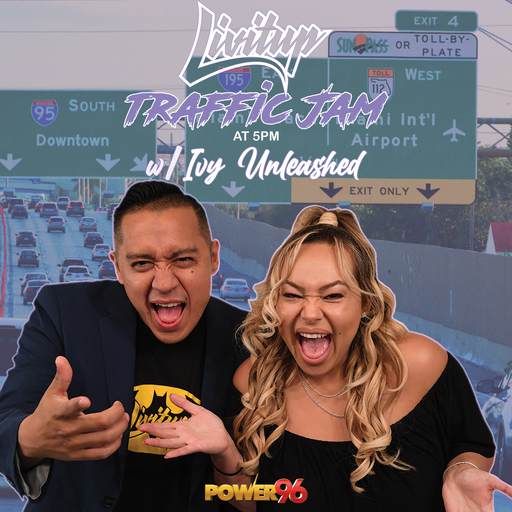 DJ Livitup 5 o'clock Traffic Jam w/ Ivy Unleashed on Power 96 (April 16, 2021)