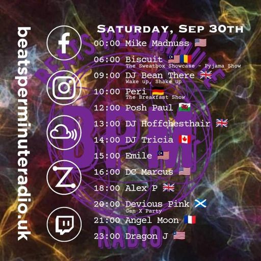 Biscuit-Saturday Pajama Show-Live on  BPM Radio Saturdays 30.09.2023