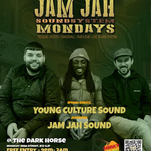 Jam Jah Mondays Live from the Dark Horse, Moseley - 8th May 23 ft, Young Culture Sound