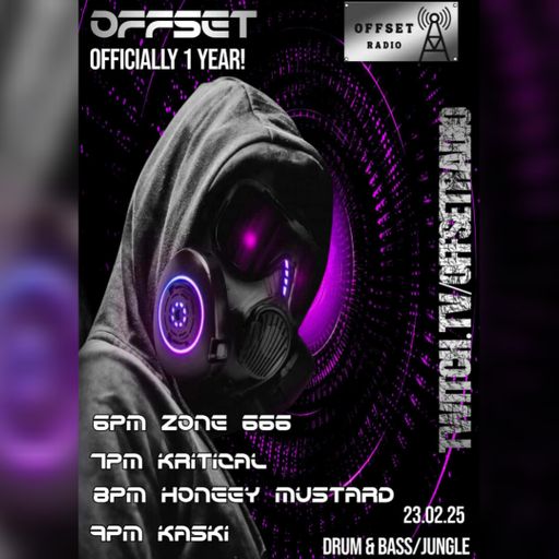 KASKI OFFSET RADIO 1YR ANNIVERSARY SET SUNDAY 23/2/2025