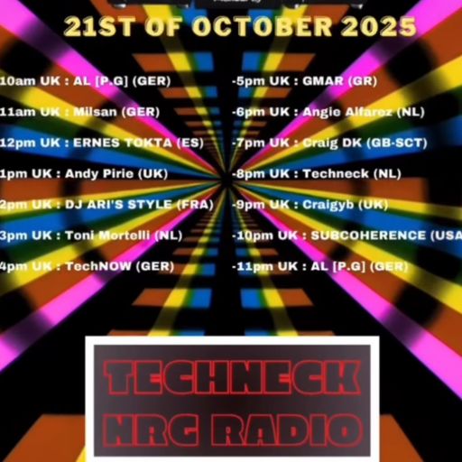 GMar on TECHNO TUESDAY #16 TECHNECK NRG RADIO 21.10.25