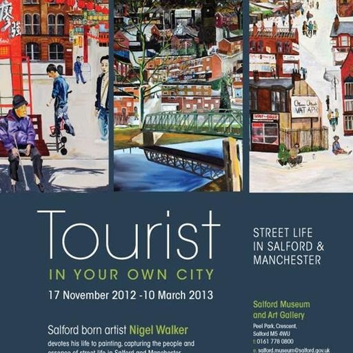 A Bit of Everything interview with Salford Artist Nigel Walker. 22/11/12