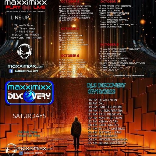 MaxxiMixx Play Live Oct. 4th, Discovery Oct. 7th, '23 Zephyr (Jpn) aka Hitomi Nagayama