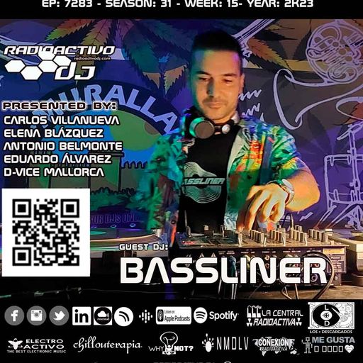 RADIOACTIVO DJ 15-2023 BY CARLOS VILLANUEVA, ELENA BLÁZQUEZ, ANTONIO BELMONTE, E.ÁLVAREZ Y D-VICE