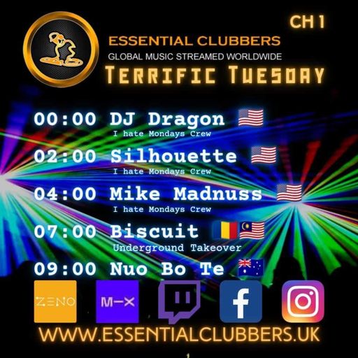 Biscuit-Underground Takeover Tuesday-Techno-Live on Essential Clubbers Radio 4.07.2023