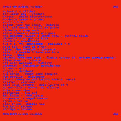 #1043 NEW SALAMI ROSE JOE LOUIS / KHOTIN / COCO BRYCE / MIA KODEN / DJRUM / POLYGONIA / ...