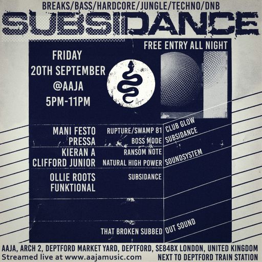 Pressa - The Subsidance Show feat. Mani Festo - Sub FM - 25.08.2019
