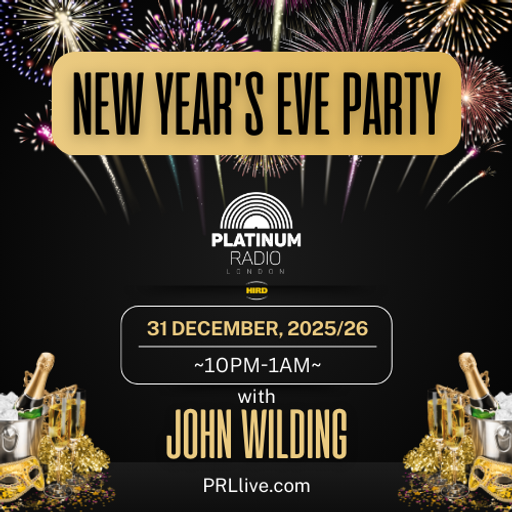 New Year’s Eve with John Wilding 10pm-1am 31 DEC 2025