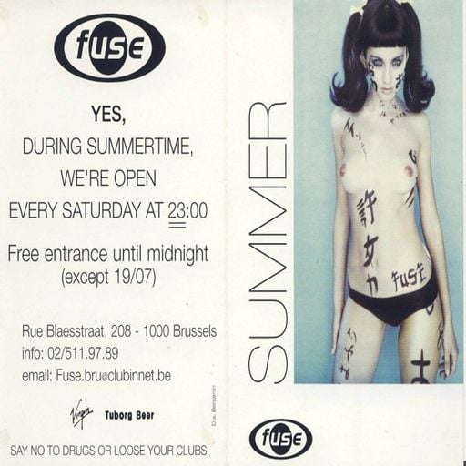 Trish at Fuse (Brussels - Belgium) - 29 August 1998