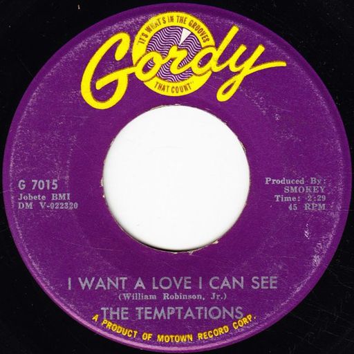 NORTHERN SOUL – I WANT A LOVE I CAN SEE