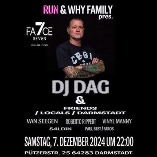 DJ Dag at Fa7ce Seven (Darmstadt-Germany) - 7 December 2024