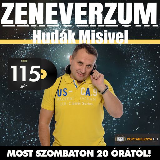 Zeneverzum Hudák Misivel - 115. adás (2025. 12. 13.)