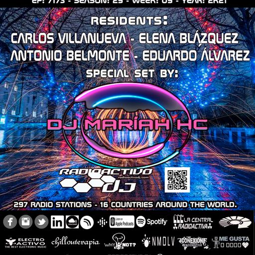 RADIOACTIVO DJ 09-2021 BY CARLOS VILLANUEVA, ANTONIO BELMONTE Y EDUARDO ÁLVAREZ