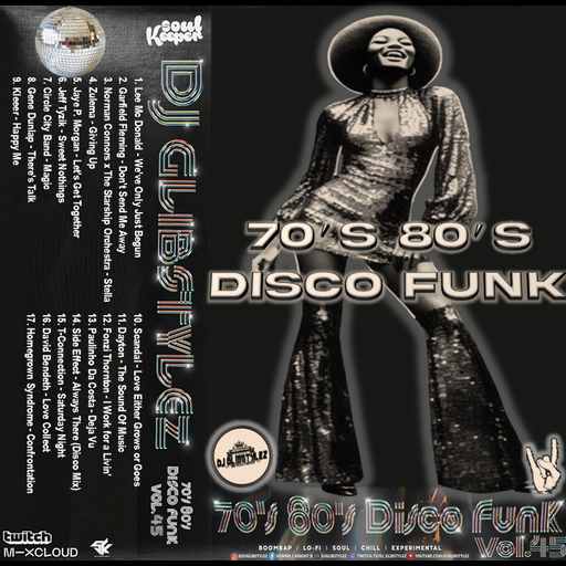 DJ GlibStylez - 70's 80's Disco Funk Vol.45 (Post Disco Edition)