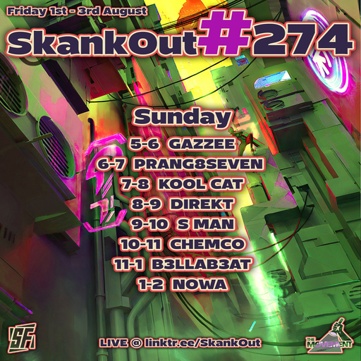 Nowa Atmospherec - SkankOut#274 - Live On twitch.tv/nowaatmo - August 3rd 2025