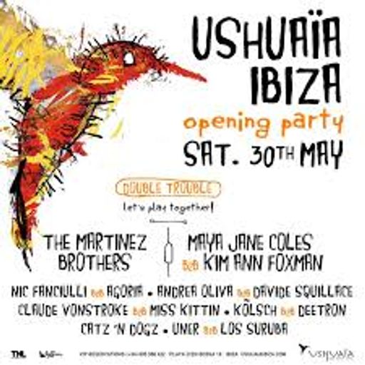 ANDRE OLIVA B2B DAVIDE SQUILLACE @ USHUAIA OPENING 2015