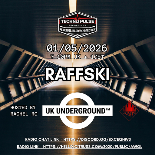 RaFFski - UK Underground FM on AWOL radio 01.05.26