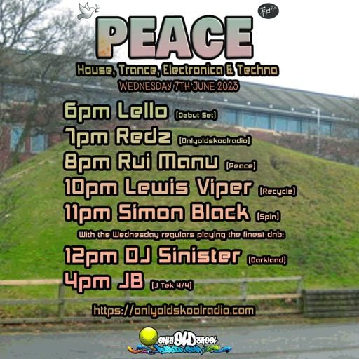 Dj-Sinister - Live on Only Old Skool Radio - 07-06-2023