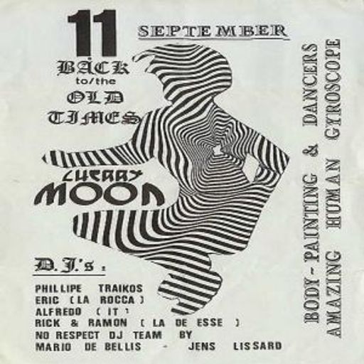 Eric B at "Back To The Old Times" @ Cherry Moon (Lokeren-Belgium) - 11 September 1992