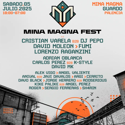 Cristian Varela B2B DJ Pepo at Mina Magna Fest (Guardo - Spain) - 5 July 2025
