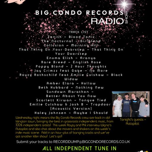 Big Condo Records Radio Show – Autopilot (08/10/2025)