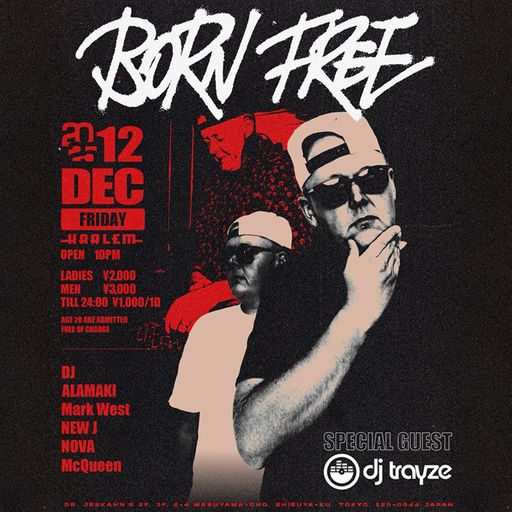 Live at Club Harlem [Born Free] - Shibuya Tokyo Japan - Dec 12 2025
