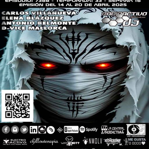 Radioactivo DJ 16-2025 Carlos Villanueva, Elena Blázquez, Antonio Belmonte & D-Vice Mallorca