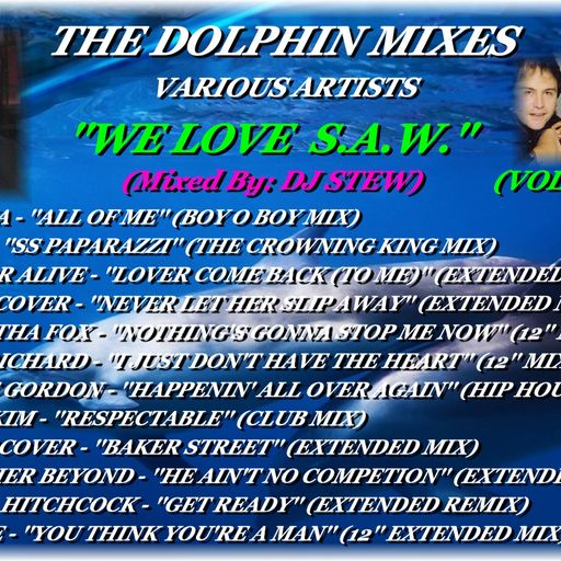 THE DOLPHIN MIXES - VARIOUS ARTISTS - ''WE LOVE  S.A.W.'' (VOLUME 7)