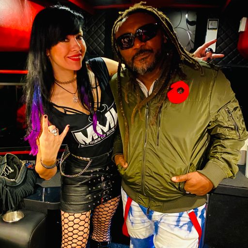 Caz Parker Interview With Benji Webbe Of Skindred for MMH The Home Of Rock Radio