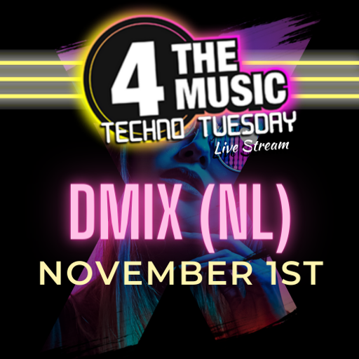 Dmix (NL) - 4TM Exclusive - LIVE Minimal Techno Ep. 74. (Tuesday (3-5pm GMT'4-6pm CET)