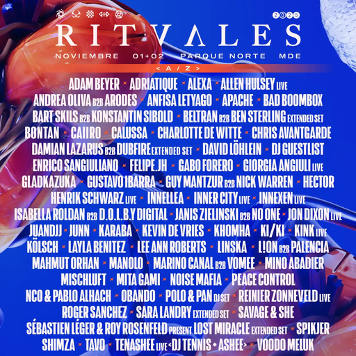 Bart Skils b2b Konstantin Sibold at Ritvales Festival (Medillín-Colombia) - 2 November 2025