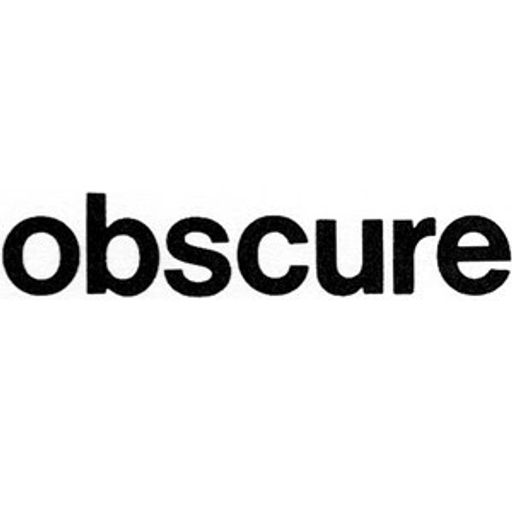 THE SOUND OF SOMEONE YOU LOVE WHO'S GOING AWAY AND IT DOESN'T MATTER [OBSCURE RECORDS] - PART ONE