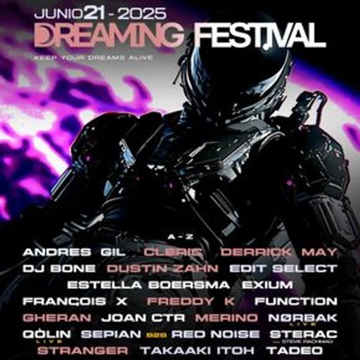 Sterac (aka Steve Rachmad) at Dreaming Festival (Medellin - Colombia) - 21 June 2025