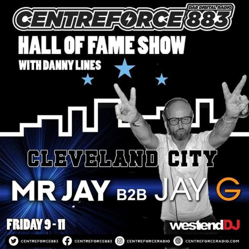 Cleveland city records Hall Of Fame Show Danny Lines - 883 Centreforce DAB+ Radio - 08 - 03 - 2024 .