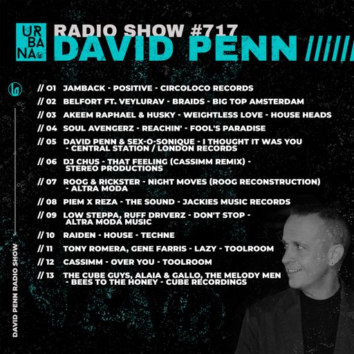 Urbana Radio Show by DAVID PENN #717