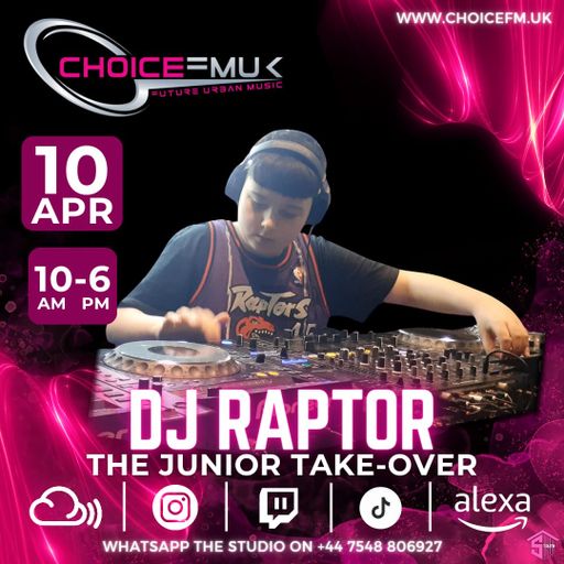 The Junior Take-Over with Jay Soundz and DJ Raptor on Choice FMUK 100424