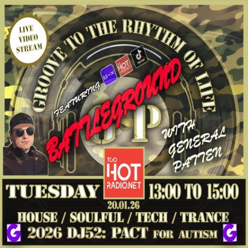 GROOVE TO THE RHYTHM OF LIFE with General Patten (HOUSE/VOCAL/SOUFUL)