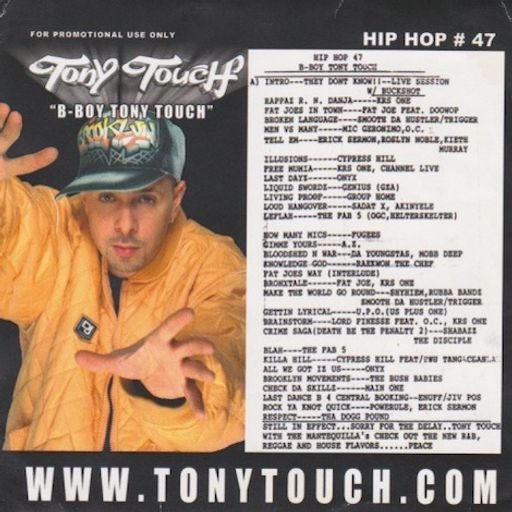 Tony Touch - Hip Hop #47 : "B-Boy Tony Touch" (1995)